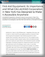 Link To CALLAHEAD New First-Aid Portable Station