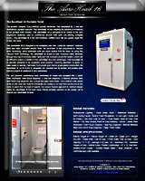 THE AEROHEAD 16 PORTABLE RESTROOM/PORTA POTTY