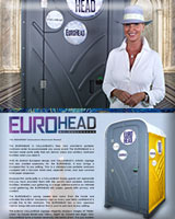 The EUROHEAD Special Event Portable Toilet