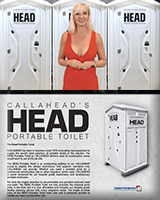 THE HEAD PORTABLE TOILET