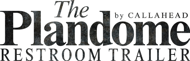 The PLANDOME RESTROOM TRAILER by CALLAHEAD