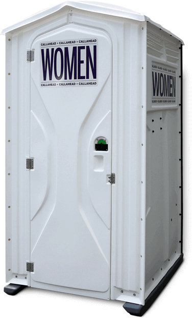 The Women’s Head Portable Toilet Interior View