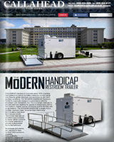 MODERN HANDICAP ACCESSIBLE RESTROOM TRAILER