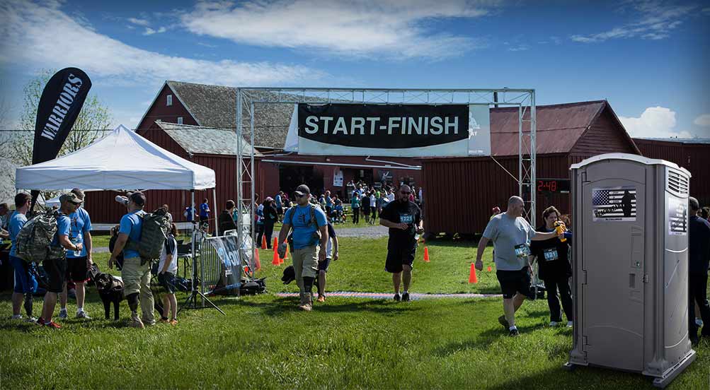 The BeachHead  Portable Restroom