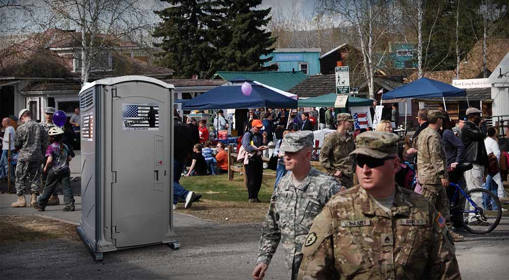 The BeachHead Portable Toilet for Special Events