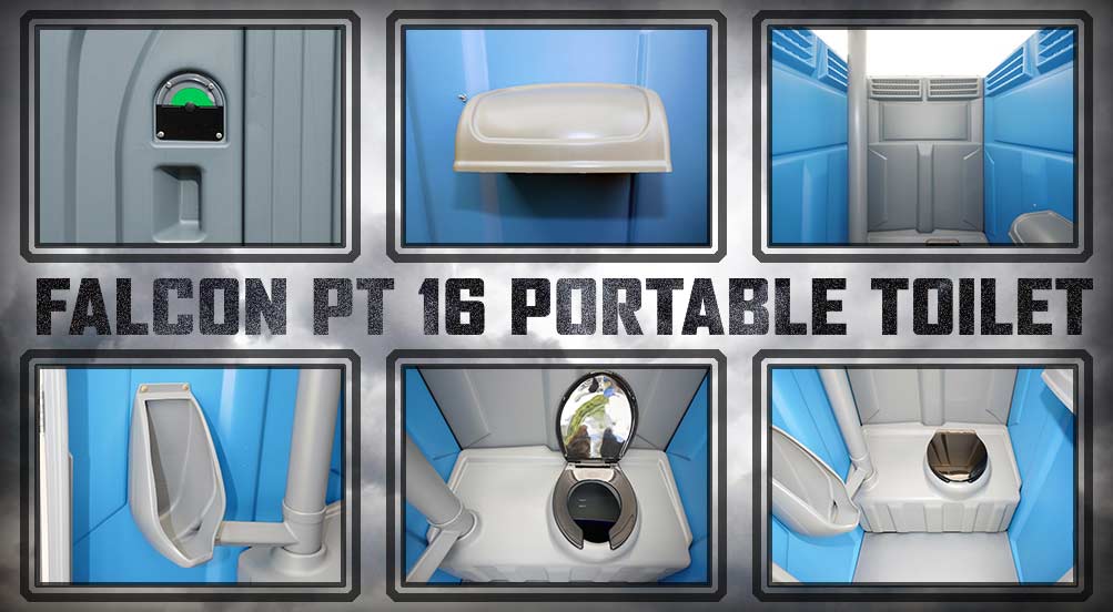 The Falcon PT16 Portable Restroom By Callahead