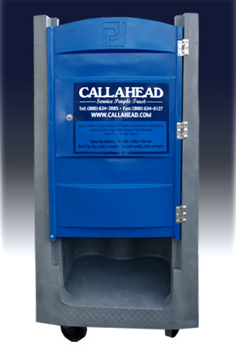 High Rise Head Porta Potty -- Sturdy, Yet Mobile!