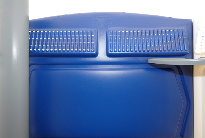 VENTILATED ON THREE SIDES