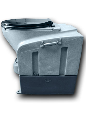 MiniHead Porta Potty -- Compact, Yet Sturdy Construction!