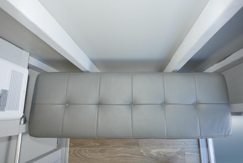 VINYL AND CUSHION BENCH SEATING