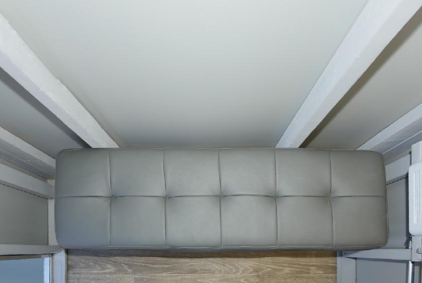 VINYL AND CUSHION BENCH SEATING