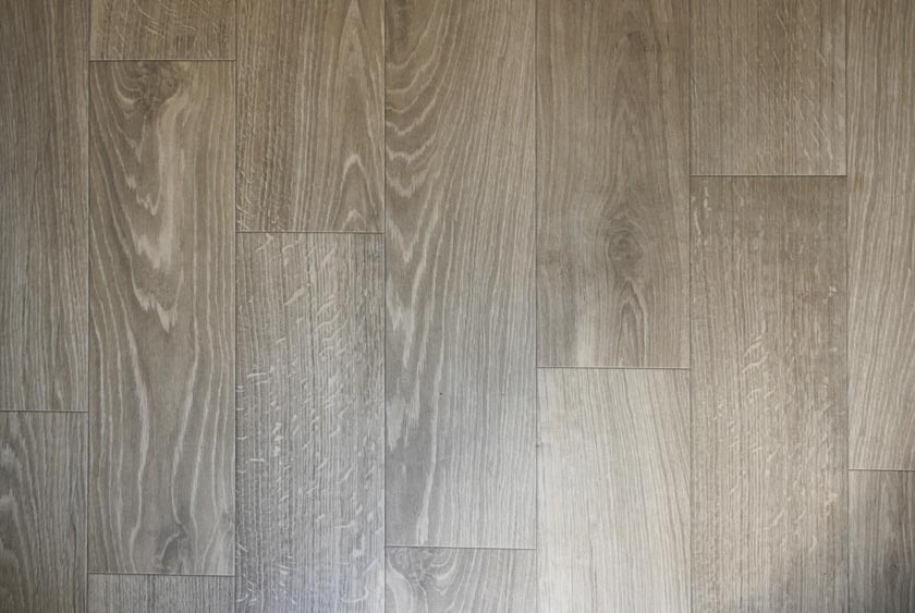 GRAY WEATHERED WIDE PLANKED ARMSTRONG FLOORING