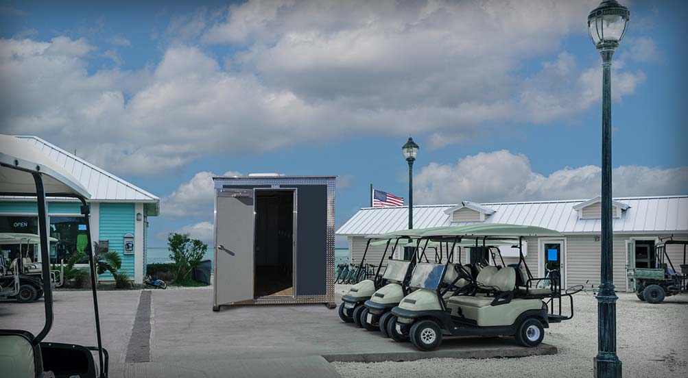 THE A48 LOCKER ROOM UNIT NEAR GOLF COURSE
