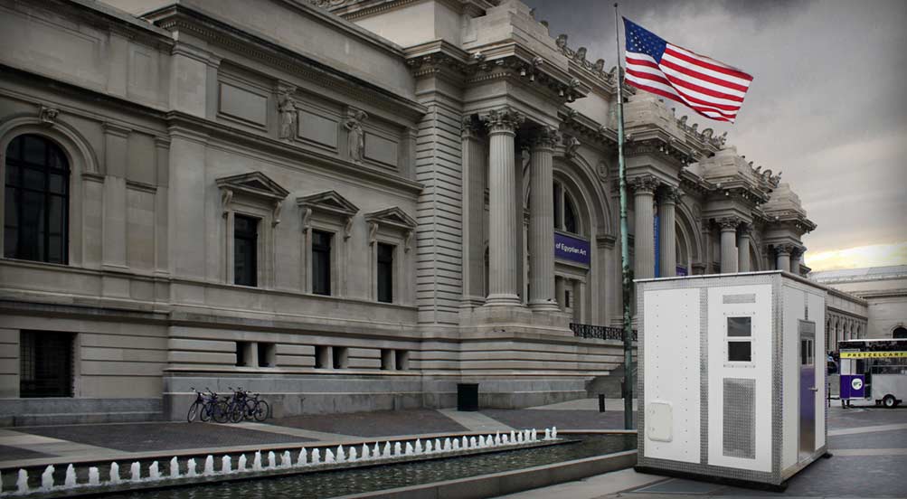 The Security Head Restroom Near Musuem