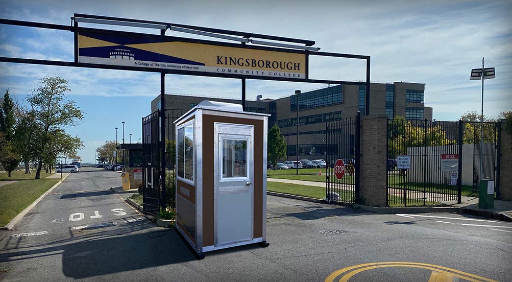 The World View 16 Guard Booth in NY