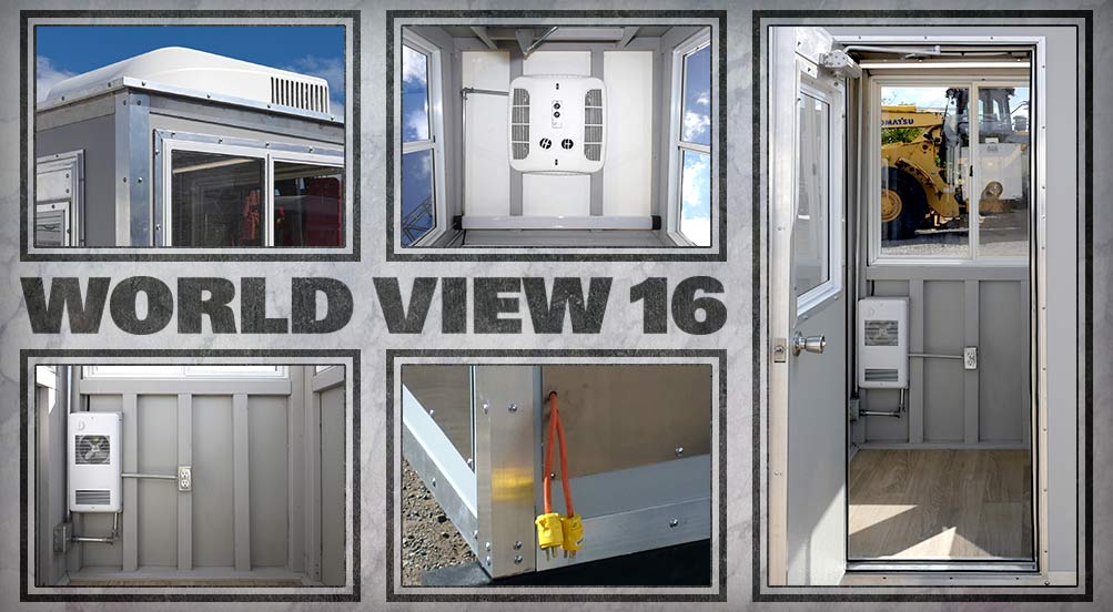 The World View 16 Security Booth for Long term Rental
