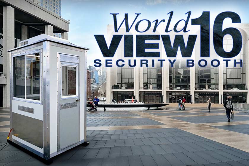 THE WORLD VIEW 16 SECURITY BOOTH BY CALLAHEAD