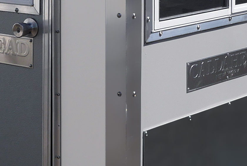 WEATHER-TIGHT, MARINE GRADE CONSTRUCTION WITH STAINLESS STEEL FASTENERS