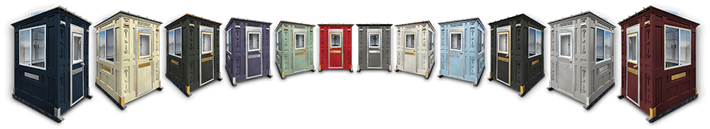 The Valet Booth 16 is available in several color choices