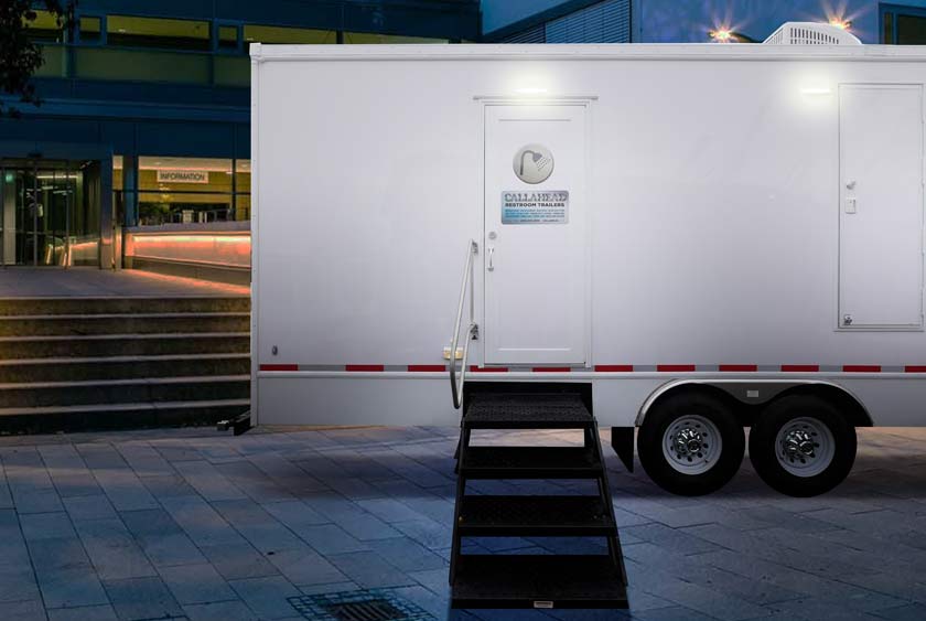 OUTDOOR LIGHTING OVER WIDE STAIRS FOR NIGHTTIME SAFETY