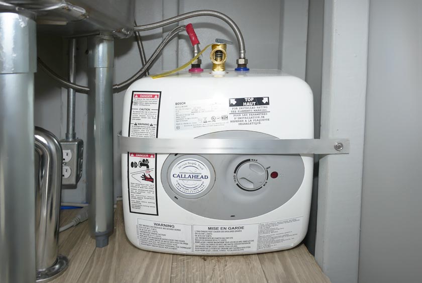 BOSCH WATER HEATER PROVIDES INSTANT HOT WATER