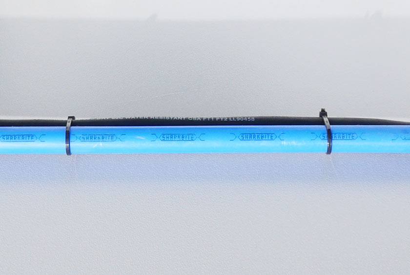 PEX TUBING FROM FRESH WATER TANK TO PUMP