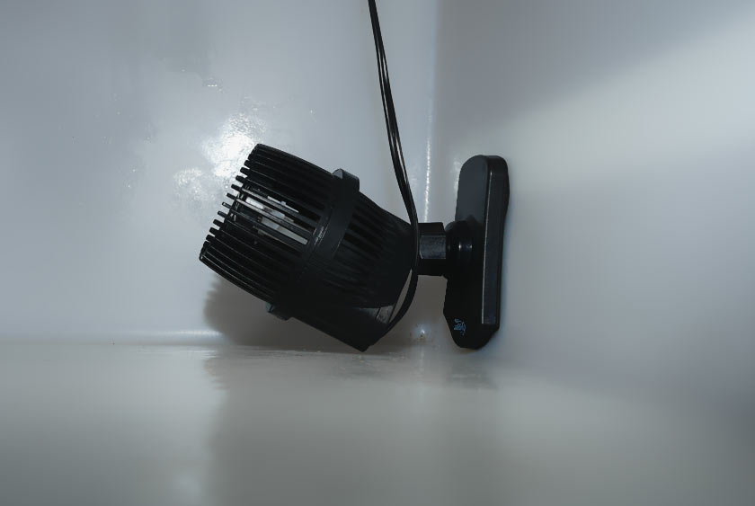 The Aqua Mover Shown Inside the Water Tank