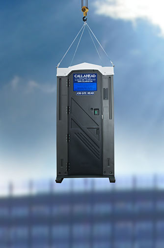 CABLE HOIST FOR HIGH RISE PORTA POTTY 