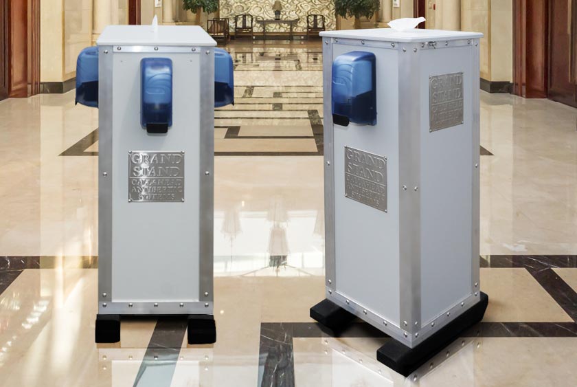 GRAND STAND IS ARCHITECTURALLY DESIGNED