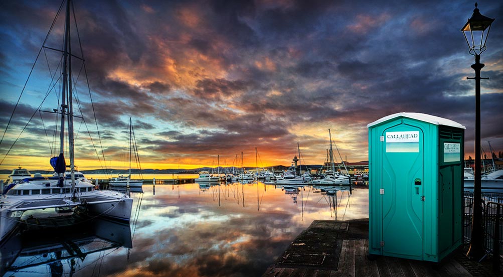 The Aqua Head Portable Toilet