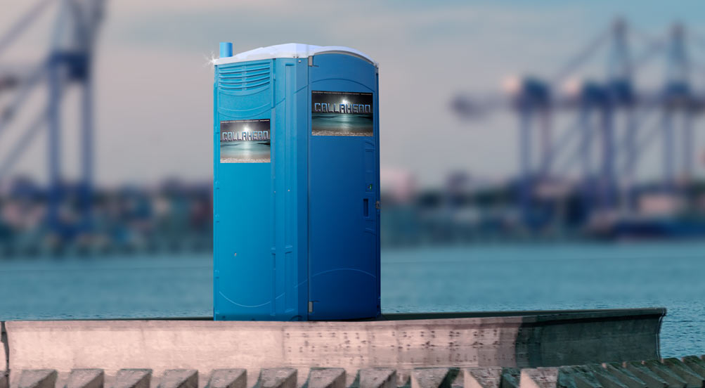 The Blue Water Portable Toilet Perfect For Any Site