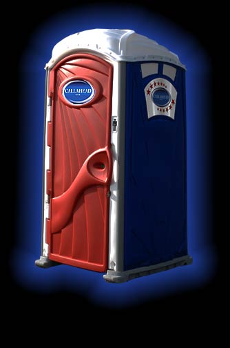 The Celebration Portable Toilet, Outside