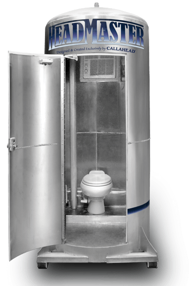 The Head Master Portable Toilet Interior View