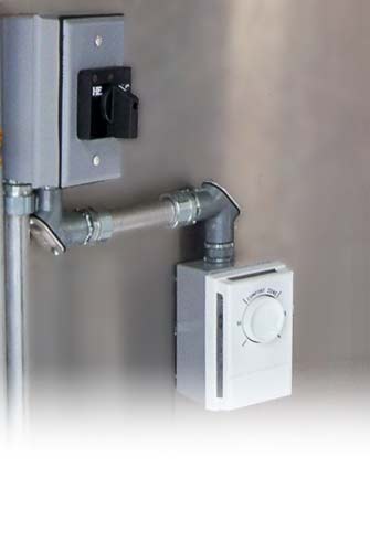 Heat Thermostat & Light Control Switch