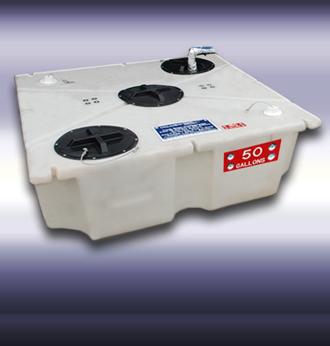 50 Gallon Capacity Fresh Water Tank