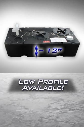 Low Profile Waste Water Tank Available