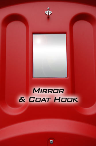 Convenient Mirror & Coat Hook