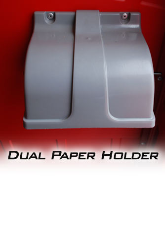 Dual Toilet Paper Holder