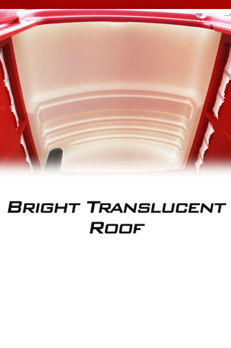 Bright Natural Light Through Roof!