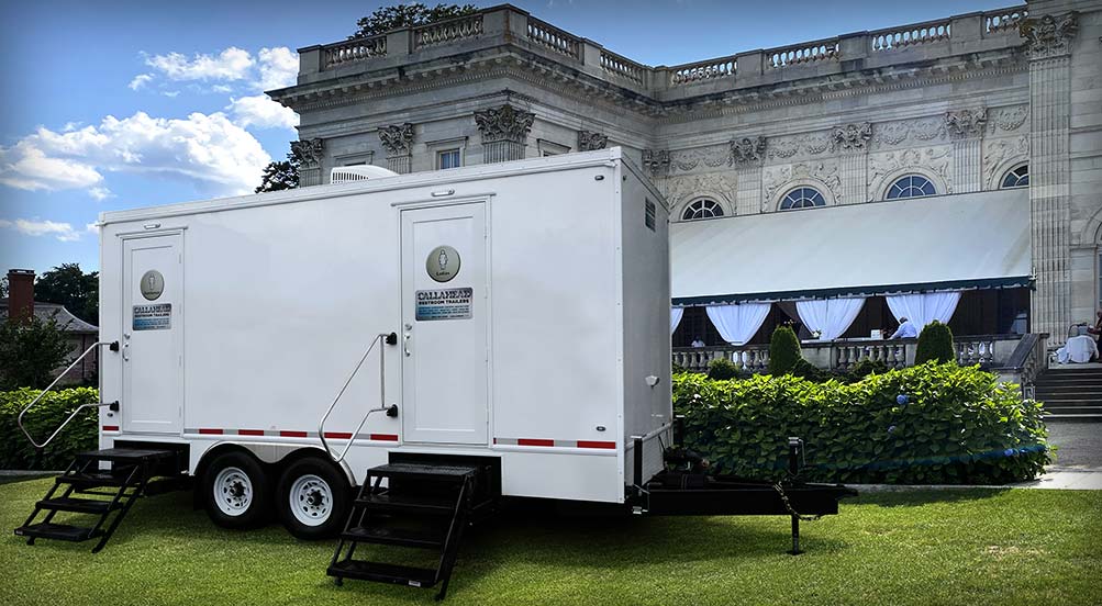 The Aqueduct Restroom Trailer Near Special Event