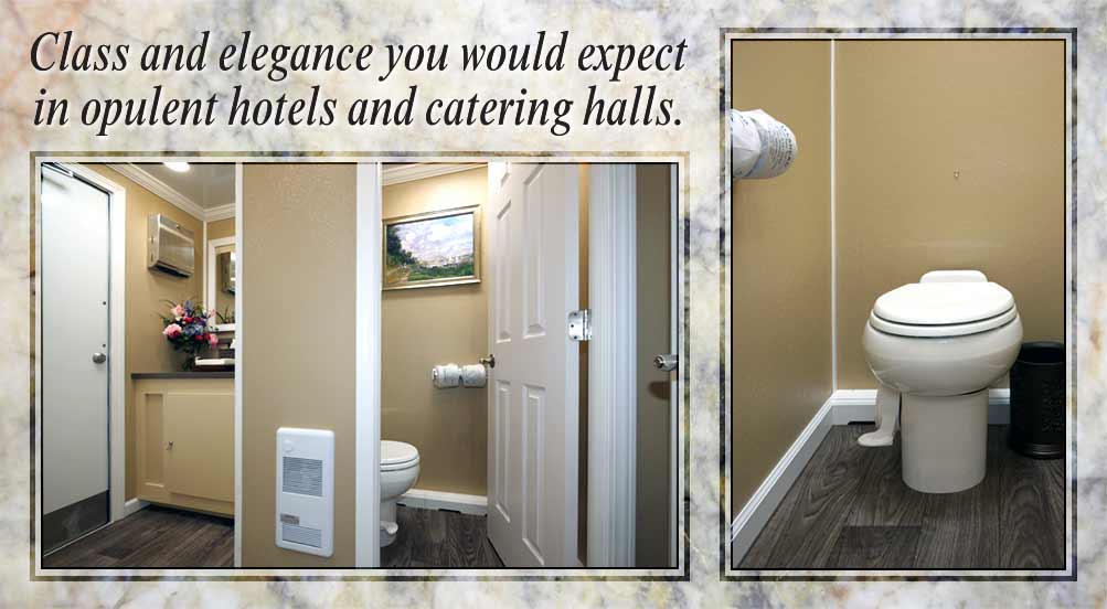Luxury Restroom Trailer Rental