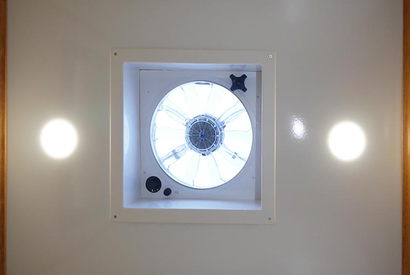 CEILING VENTS WITH FANS FOR SUPERIOR VENTILATION