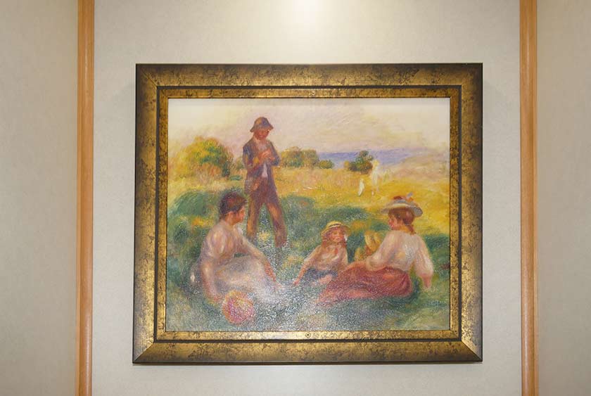 ARTWORK IN EVERY PRIVATE BATHROOM STALL