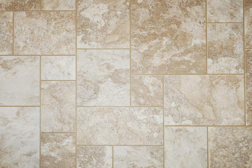 ARMSTRONG FAUX CERAMIC TILE FLOORING