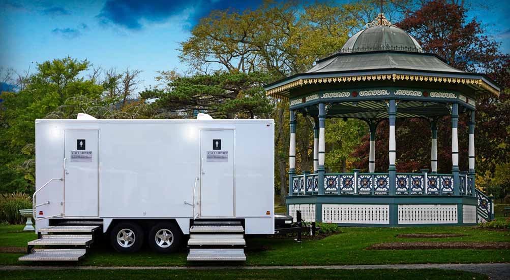 East End Restroom Trailer In A Park