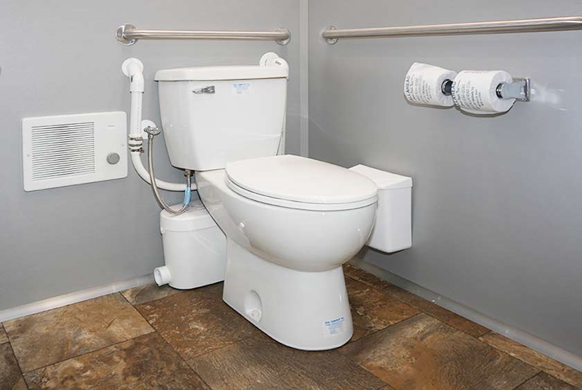 ADA COMPLIANT ASCENT MACERATING TOILET SYSTEM