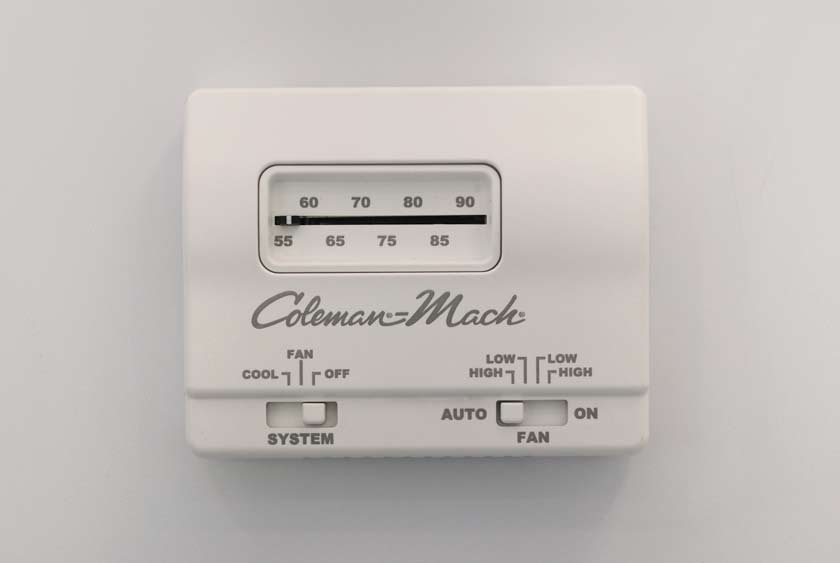 THERMOSTAT CONTROLLED AIR CONDITIONING
