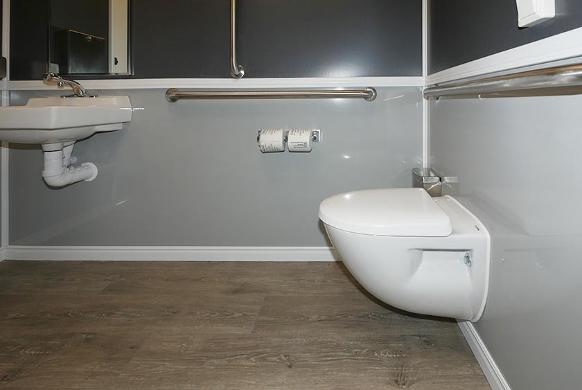 ADA COMPLIANT MACERATING TOILET SYSTEM