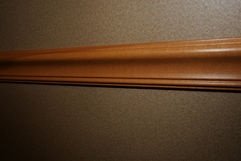 WOOD TRIM THROUGHOUT PROVIDES A HOMELIKE FEEL