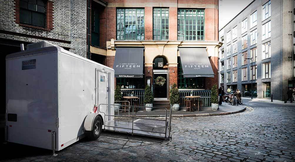 The Sovereign ADA Restroom Trailer Near Restaurants